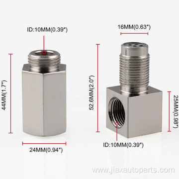 90 Degrees Mini catalyst M18*1.5 O2 Sensor Spacer